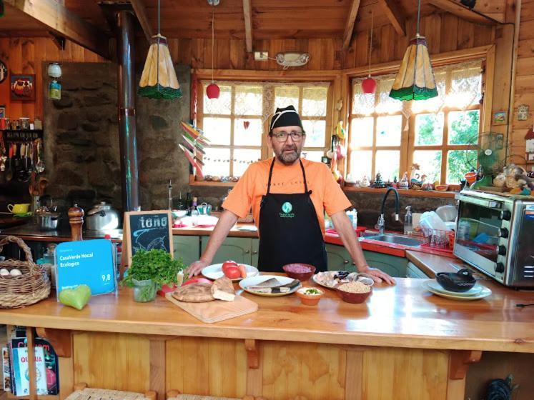 CasaVerde Hostal Ecologico Malalcahuello Buitenkant foto