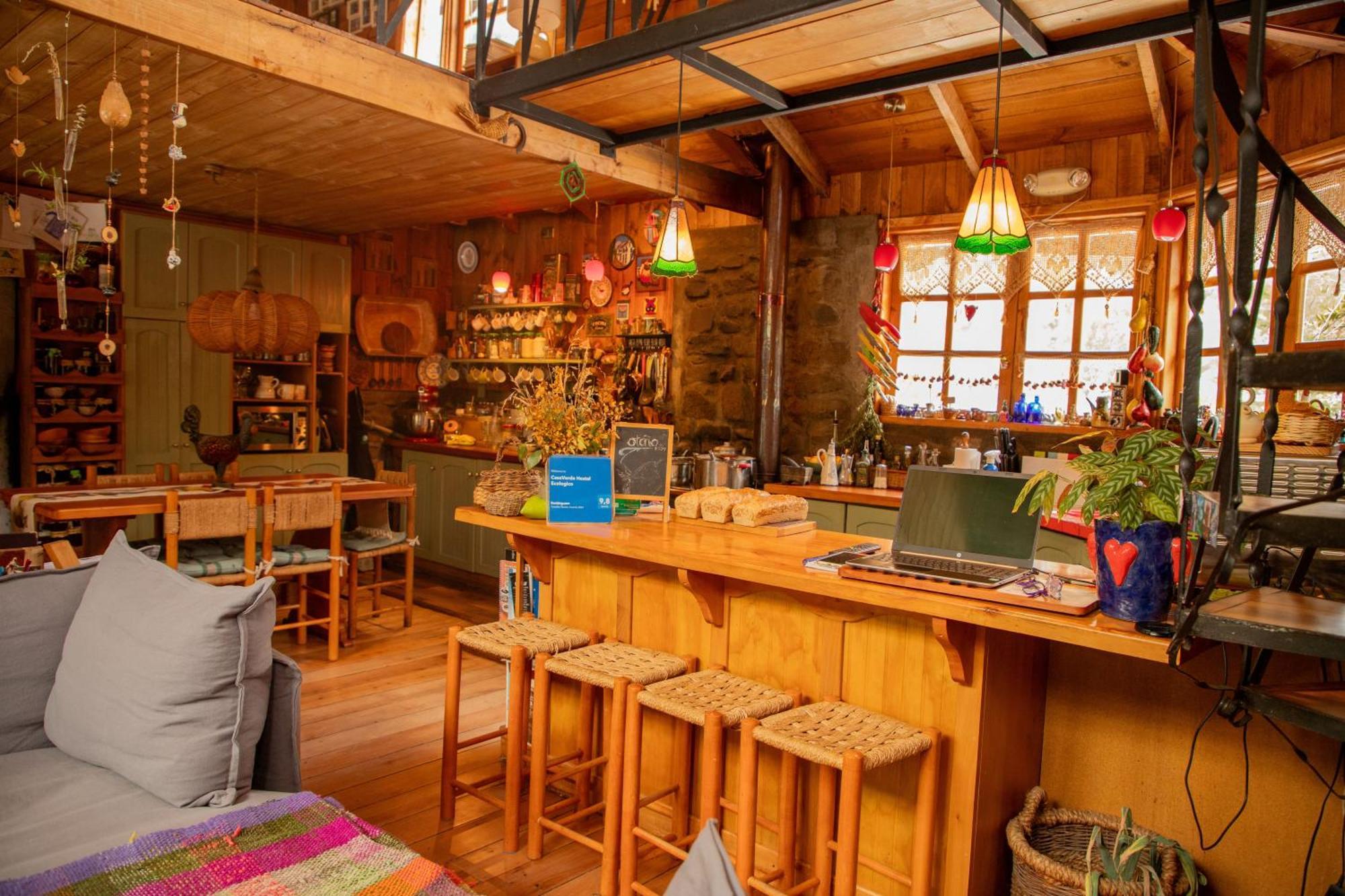 CasaVerde Hostal Ecologico Malalcahuello Buitenkant foto